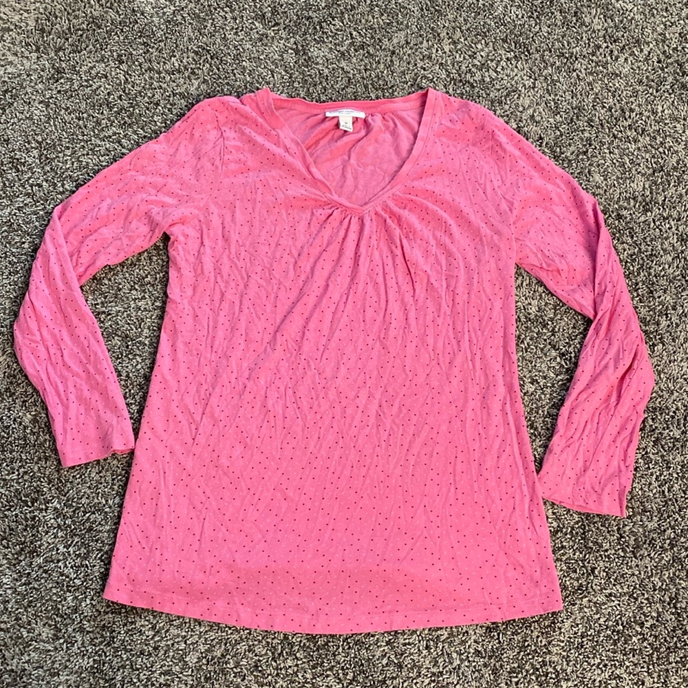 Liz Lange long sleeve women's maternity top